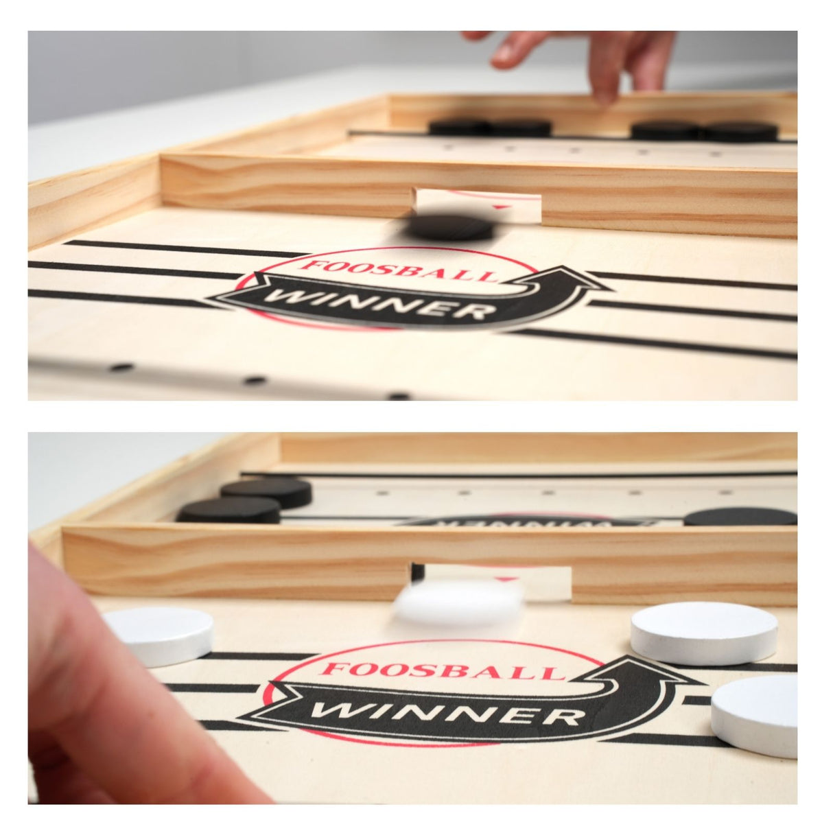 Sling Puck Spiel Foosball Slingshot Puck Tischfussball Pucket