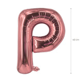 Buchstabenballon P Roségold Geburtstagsparty Ballon Folienballon 40cm