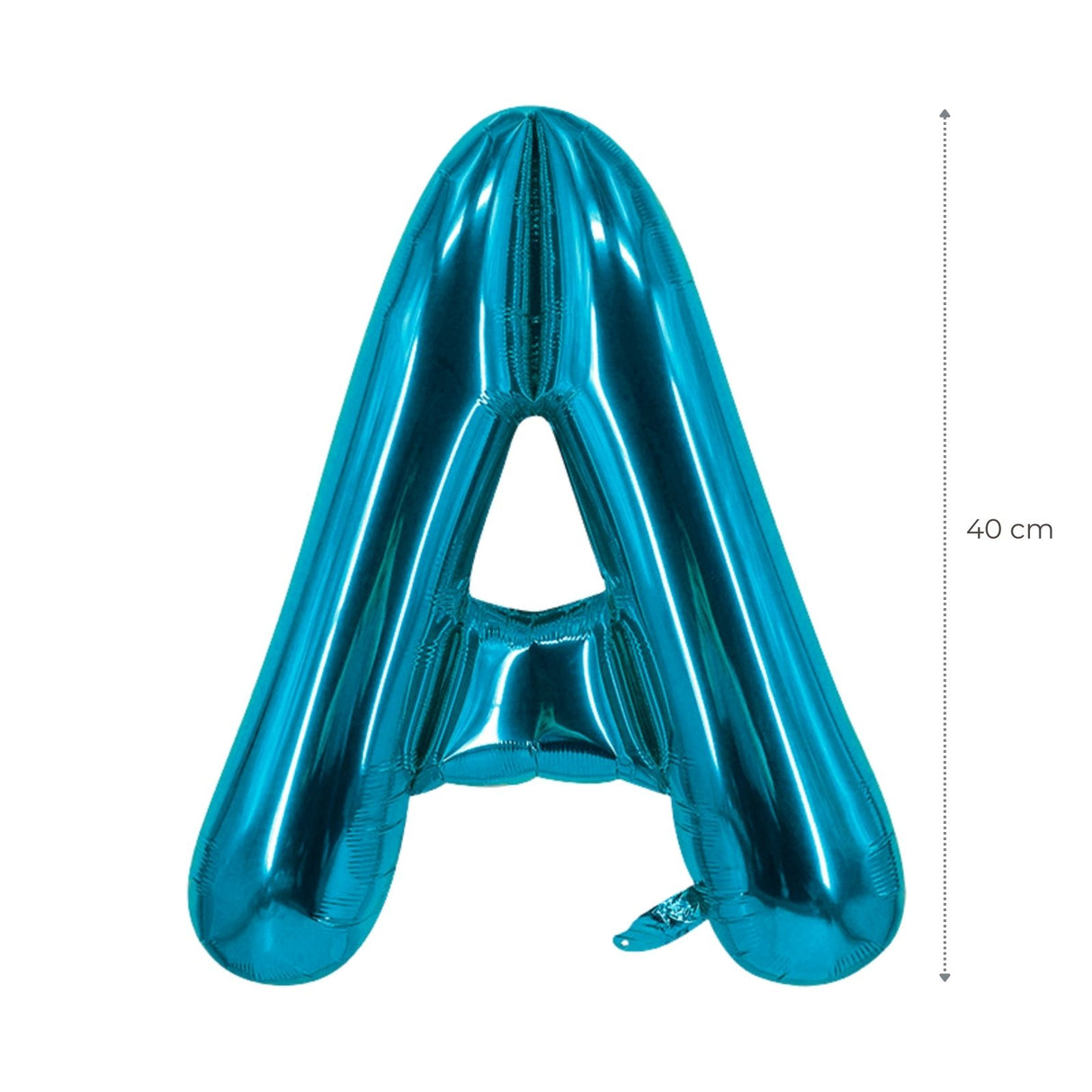 Buchstabenballon A Blau Geburtstagsparty Ballon Folienballon 40cm