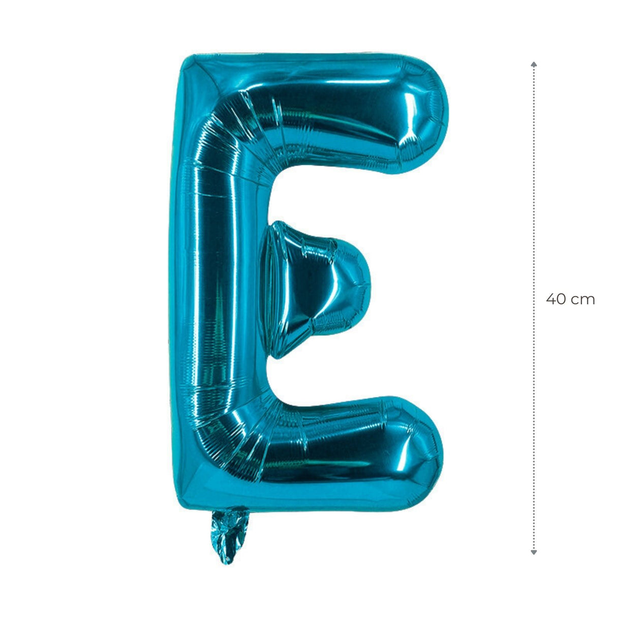 Buchstabenballon E Blau Geburtstagsparty Ballon Folienballon 40cm