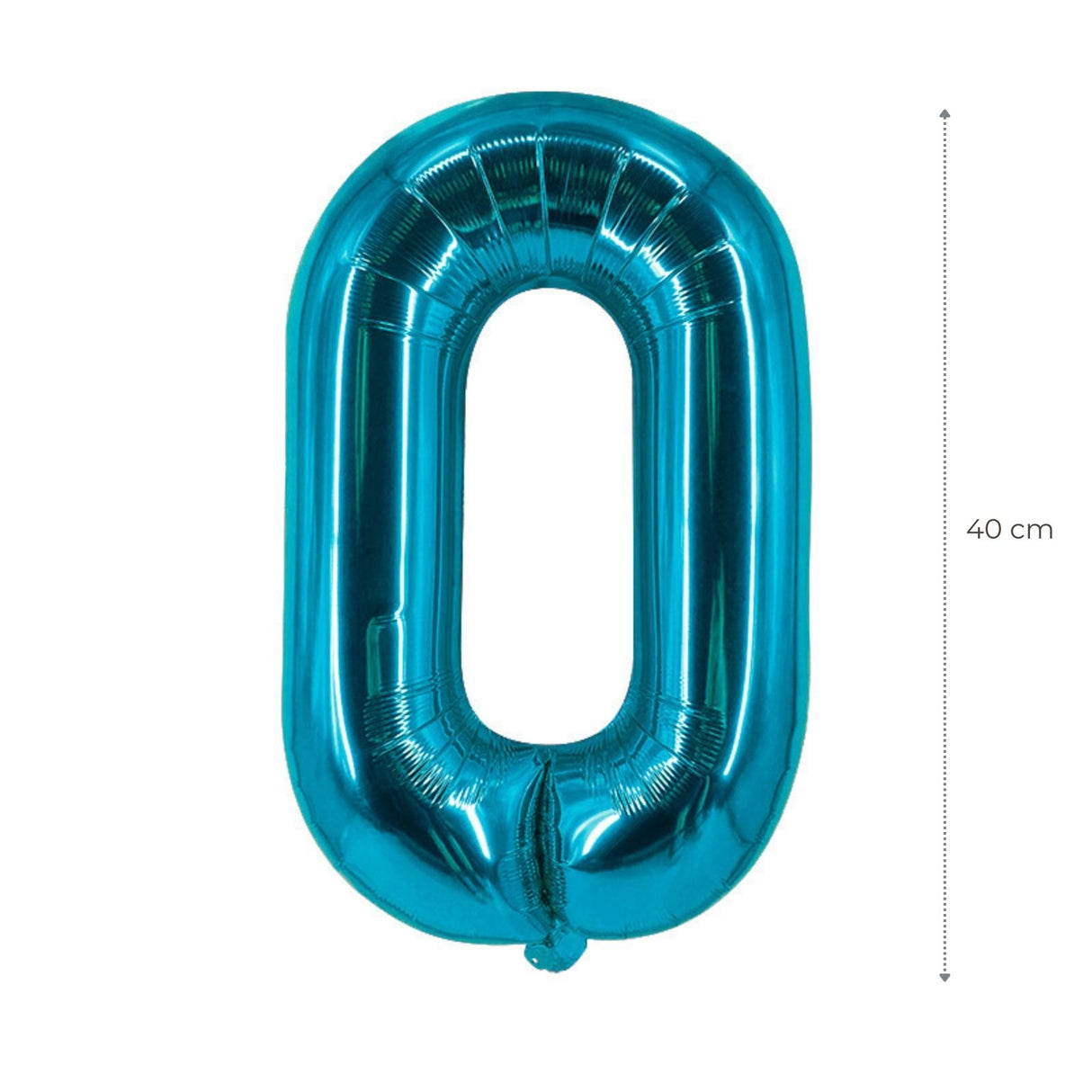 Buchstabenballon O Blau Geburtstagsparty Ballon Folienballon 40cm