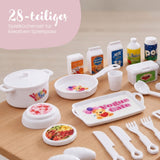 28-tlg. Puppenküchen-Zubehör für Barbie Haushalts-Set Küchenutensilien