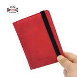 Reisepass-Schutzhülle mit RFID Blocker Reisepasshülle Passetui Passport-Wallet