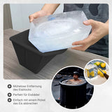 Eisblockform Eiswürfelform Eisblock-Maker Eisblock-Behälter Silikon-Eisform