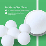6er Set Tischfussball-Bälle Tischkickerbälle Ersatz-Fussbälle Mini-Fussbälle