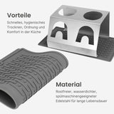 Abtropfhalter für SodaStream-Flaschen Flaschenhalter Abtropfständer Abtropfgestell
