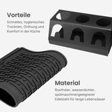Abtropfgestell für SodaStream-Flaschen Flaschenhalter Abtropfhalter Abtropfständer