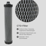 CTO-Filterkartusche Ersatzfilter für Counter Top-Wasserfilter 137862