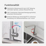 Wasserhahn mit ausziehbarer Schlauchbrause Küchenarmatur Mischbatterie