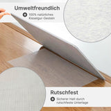 Stein-Badematte Kieselgur-Matte Diatomit-Fussmatte Badvorleger fürs Badezimmer