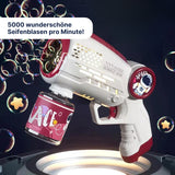 Weltraum-Seifenblasenpistole Automatische Seifenblasenmaschine Bubble Maker