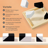 Holz-Puzzle für Kinder Holzblock-Puzzle Lernspielzeug Pädagogisches Spielzeug