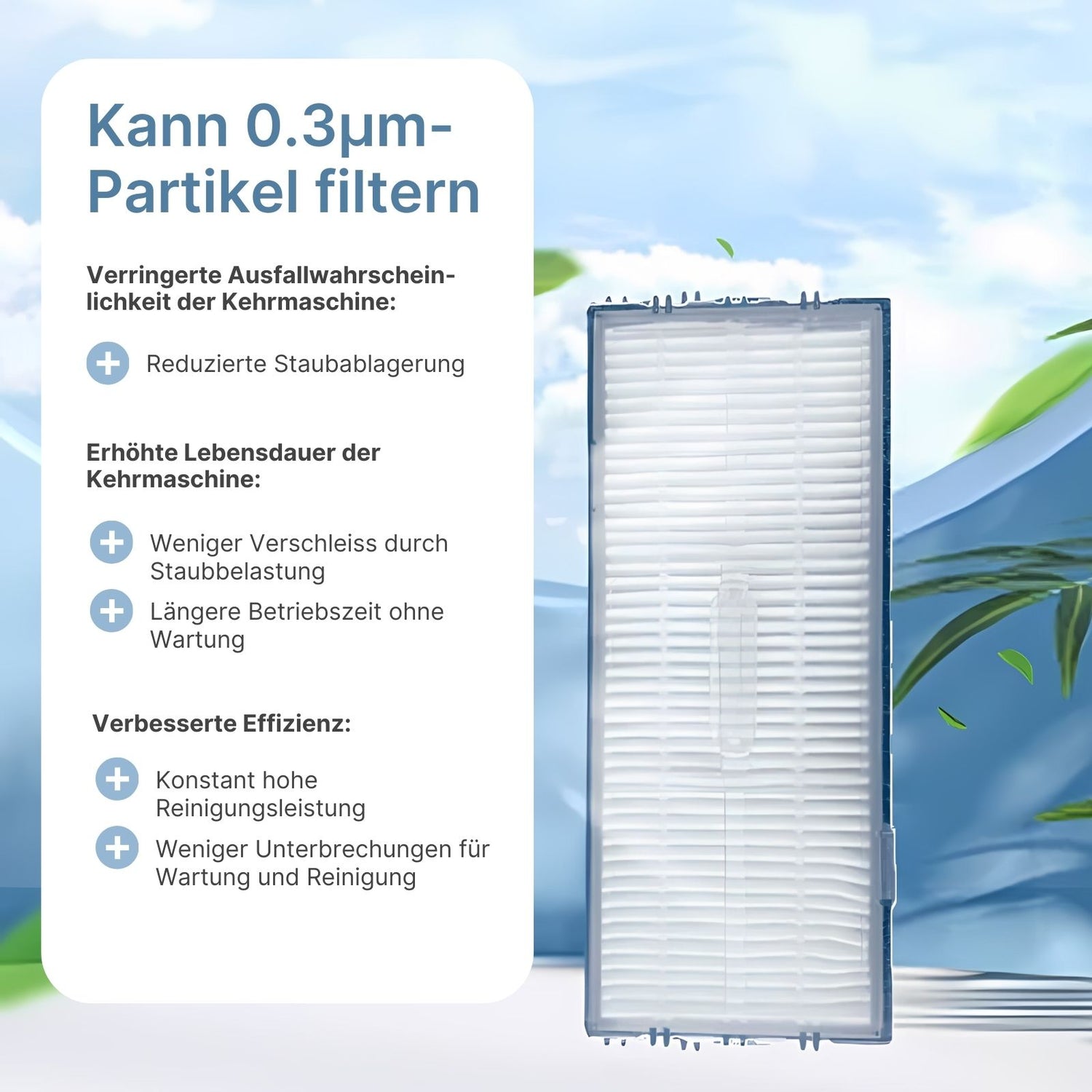 Alternativer HEPA-Filter zu Roborock S8 S8+
