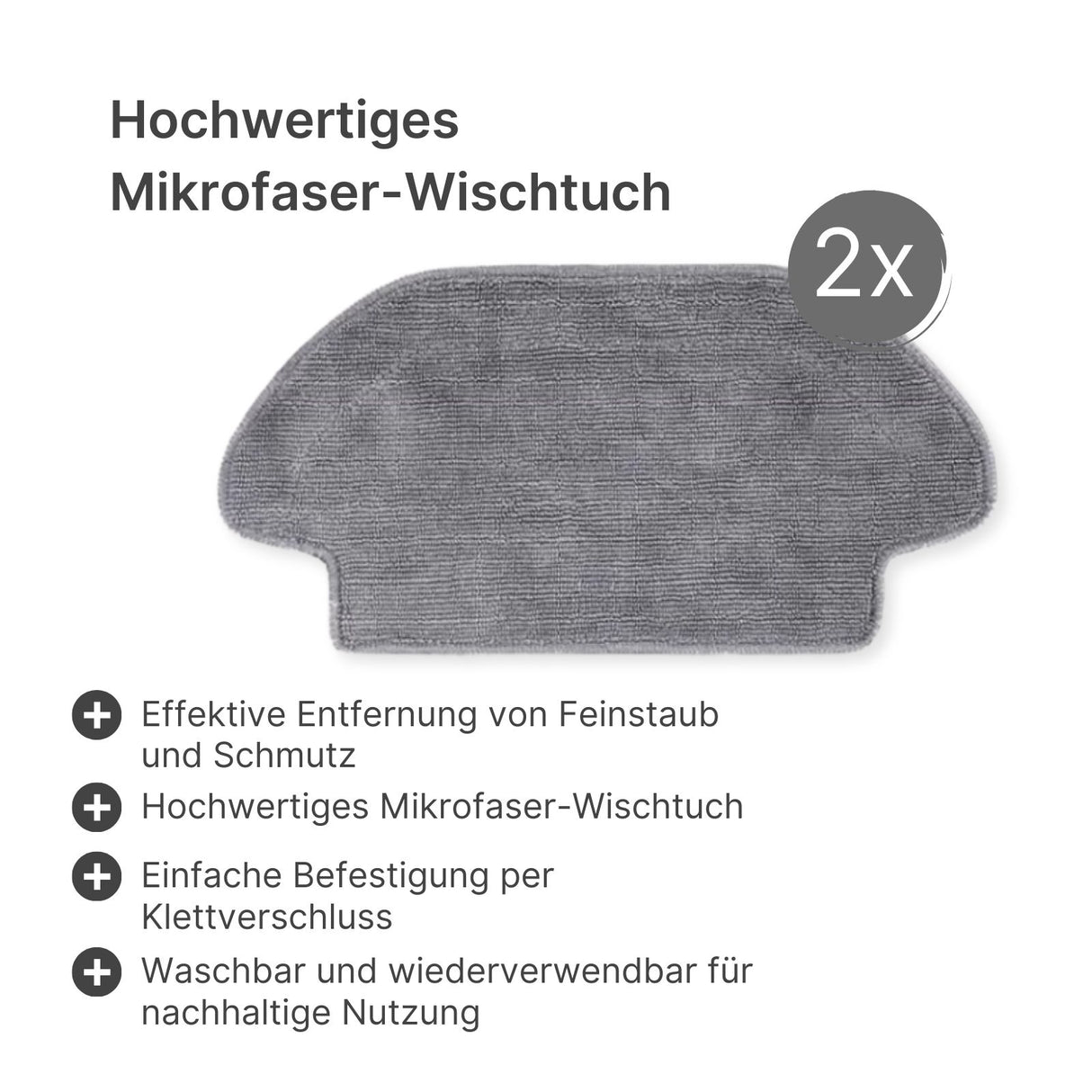 Alternative Wischtücher Wischpad zu Xiaomi Mi S10 S12