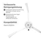 2er-Set Alternative Seitenbürsten zu Xiaomi X10 X10+