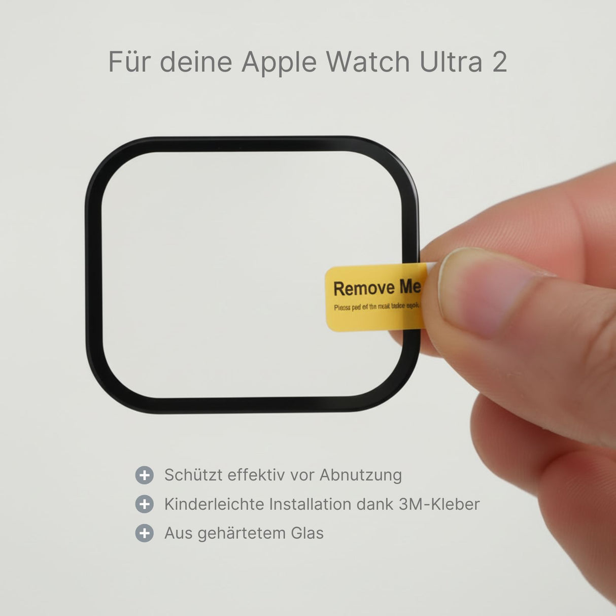 Displayschutzfolie Schutzglas Displayabdeckung für Apple Watch Ultra 2 49mm