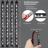 LED Streifen RGB für Auto Innenraumbeleuchtung 5050 SMD LED Light Stripes