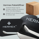 Hermex Paketöffner Schlitzmesser für Pakete Kartonschneider Brieföffner
