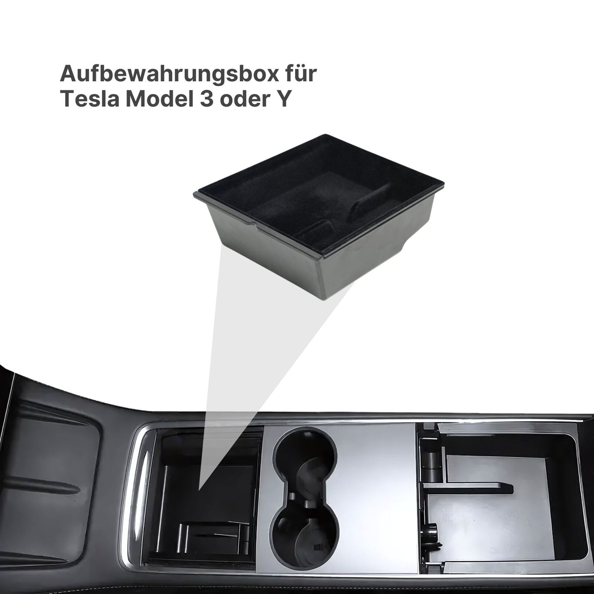 Alternative Aufbewahrungsbox Armlehne Organizer Mittelkonsole für Tesla Model 3 Y