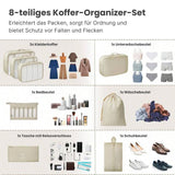 Reisebeutel Aufbewahrungsbeutel Koffer-Organizer Packsack Set