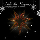LED Weihnachtsstern Hanging Star Laterne Beleuchtung Leuchtstern Faltstern