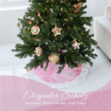 Weihnachtsbaum-Teppich Tannenbaum-Rock  Christbaum-Decke Weihnachtsbaummatte Baumrock