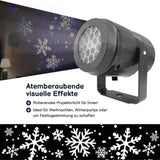 Indoor-Schneeflocken-Projektor Beamer Videoprojektor LED-Projektorlampe