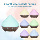 Raumduft Ultraschall Aromadiffusor Aromatherapie Luftbefeuchter Aromalampe