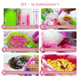 DIY-Diamond Painting Strasssteinbild Diamantgemälde Diamantmalerei Bastelset