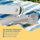 Grillzange BBQ-Zange Küchenzange Grillbesteck Grillwerkzeug Bratzange
