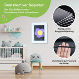 Flip Fotorahmen Bilderrahmen A4 Kunstrahmen Bildhalter Wandrahmen