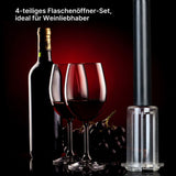 Flaschenöffner-Set Luftdruck-Weinöffner Korkenzieher Weinausgiesser