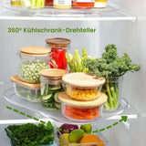 Kühlschrank-Drehteller Drehplatte Aufbewahrungs-Tablett Organizer