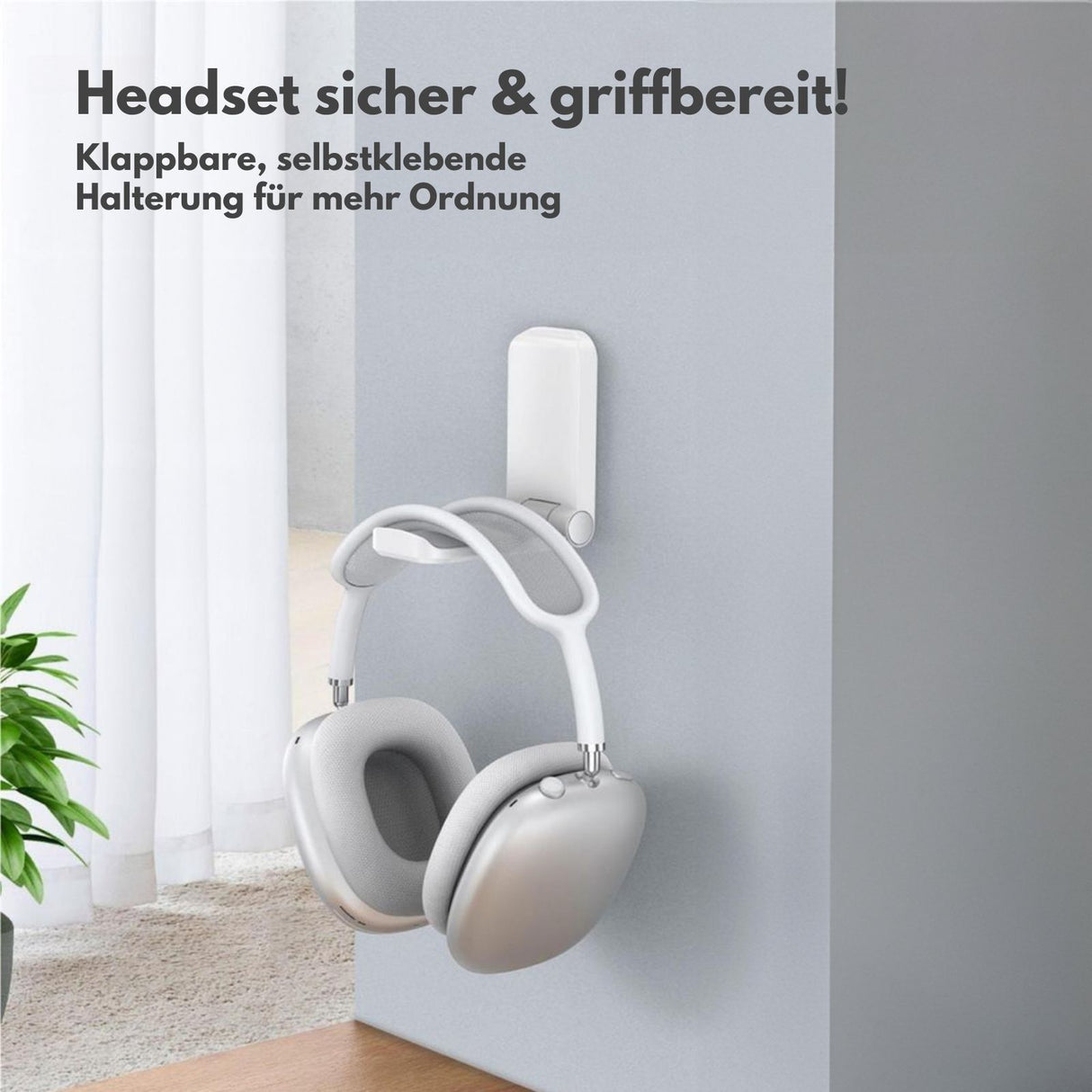 Headset-Halterung Kopfhörer-Halter Headset-Haken Aufhängung