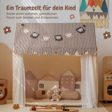 Spielhütte Kinder-Spielhaus Hauszelt Kinderzelt Spielzelt Kuschelhaus