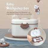 Baby-Milchpulverbox Milchpulverspender Aufbewahrungsbox Lebensmittelbox Behälter
