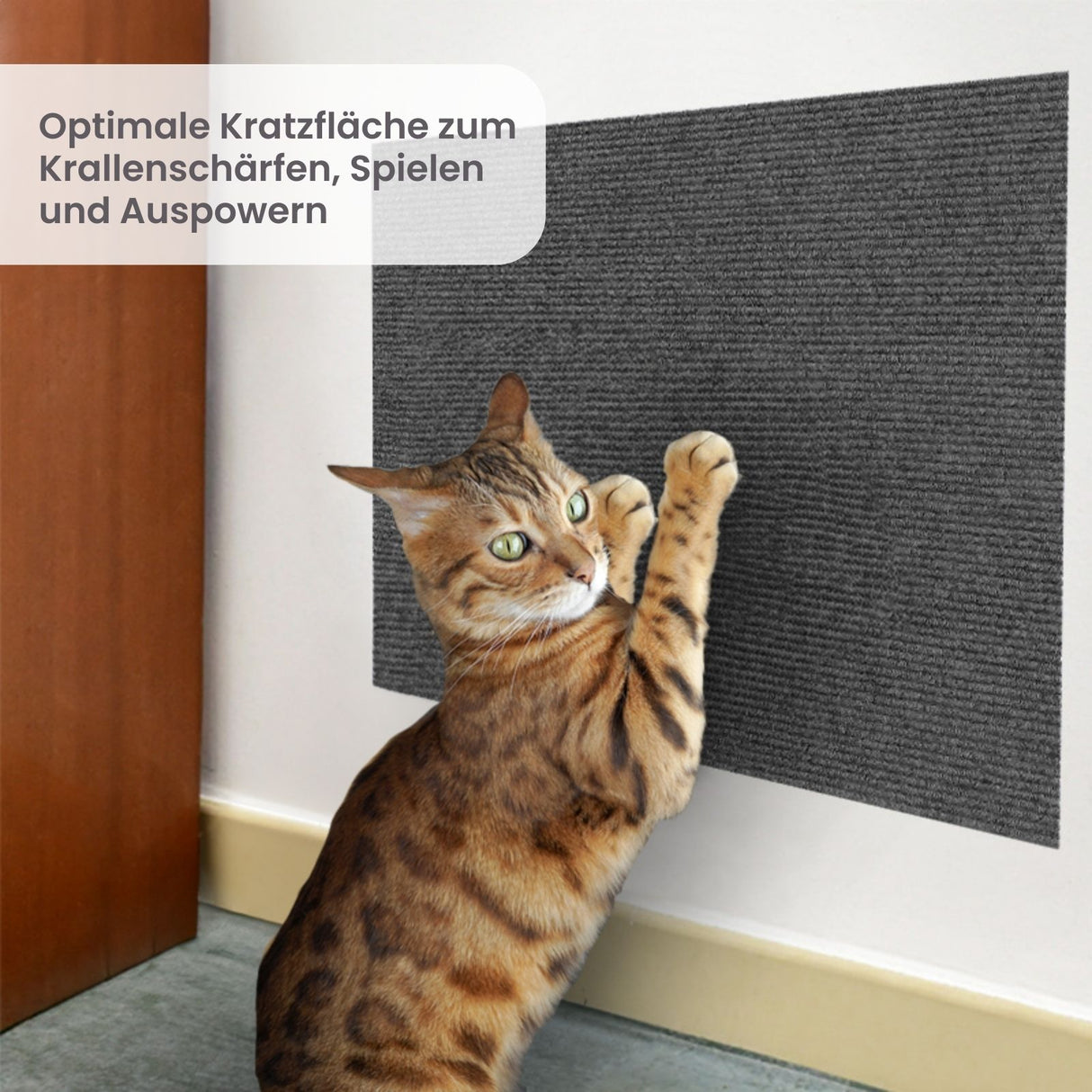 Kratzmatte für Katzen Kratzwand Klettermatte Kratzschutz Kratzbrett