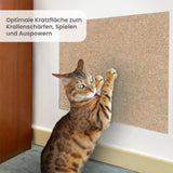 Kratzmatte für Katzen Kratzbrett Kratzwand Klettermatte Kratzschutz