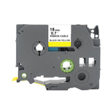 Alternatives Etikettenband zu Brother TZe-FX641 Beschriftungsband