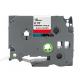 Alternatives Etikettenband zu Brother TZe-FX441 Beschriftungsband