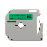Alternatives Etikettenband zu Brother M-K721BZ Beschriftungsband