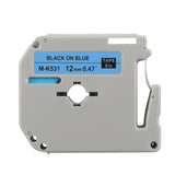 Alternatives Etikettenband zu Brother M-K531BZ Beschriftungsband