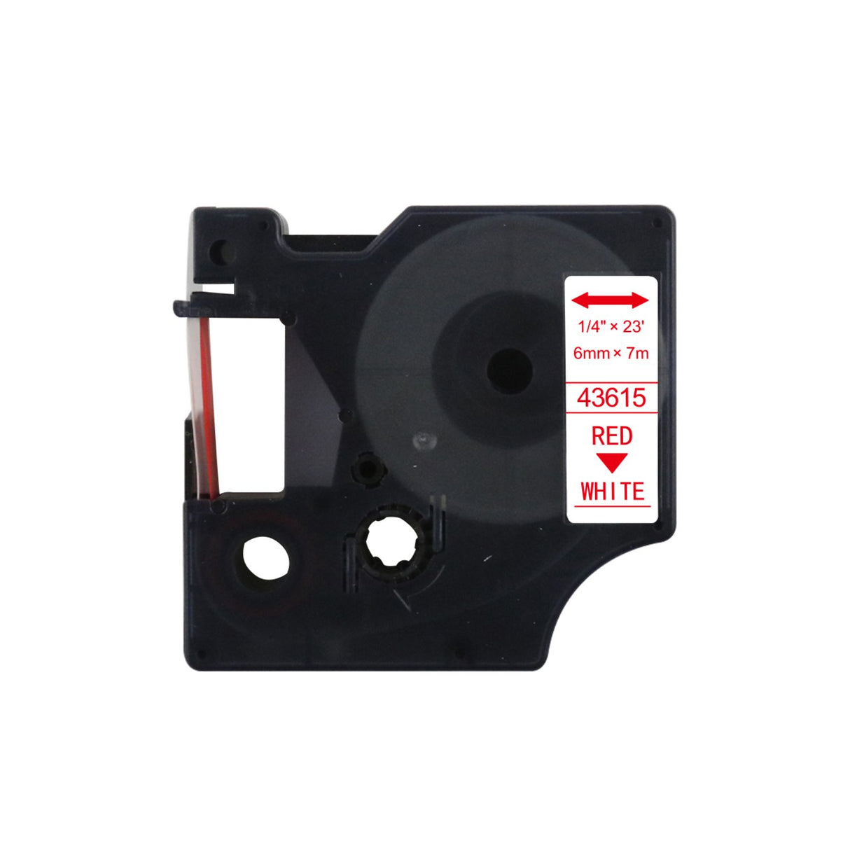 Alternatives Etikettenband zu Dymo D1 43615 Beschriftungsband