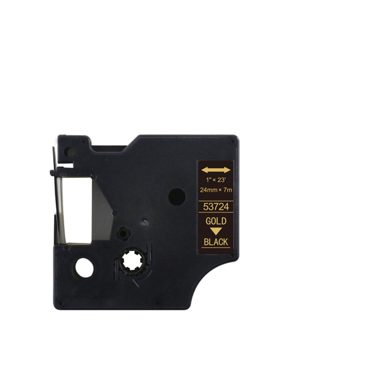 Alternatives Etikettenband zu Dymo D1 53724 Beschriftungsband