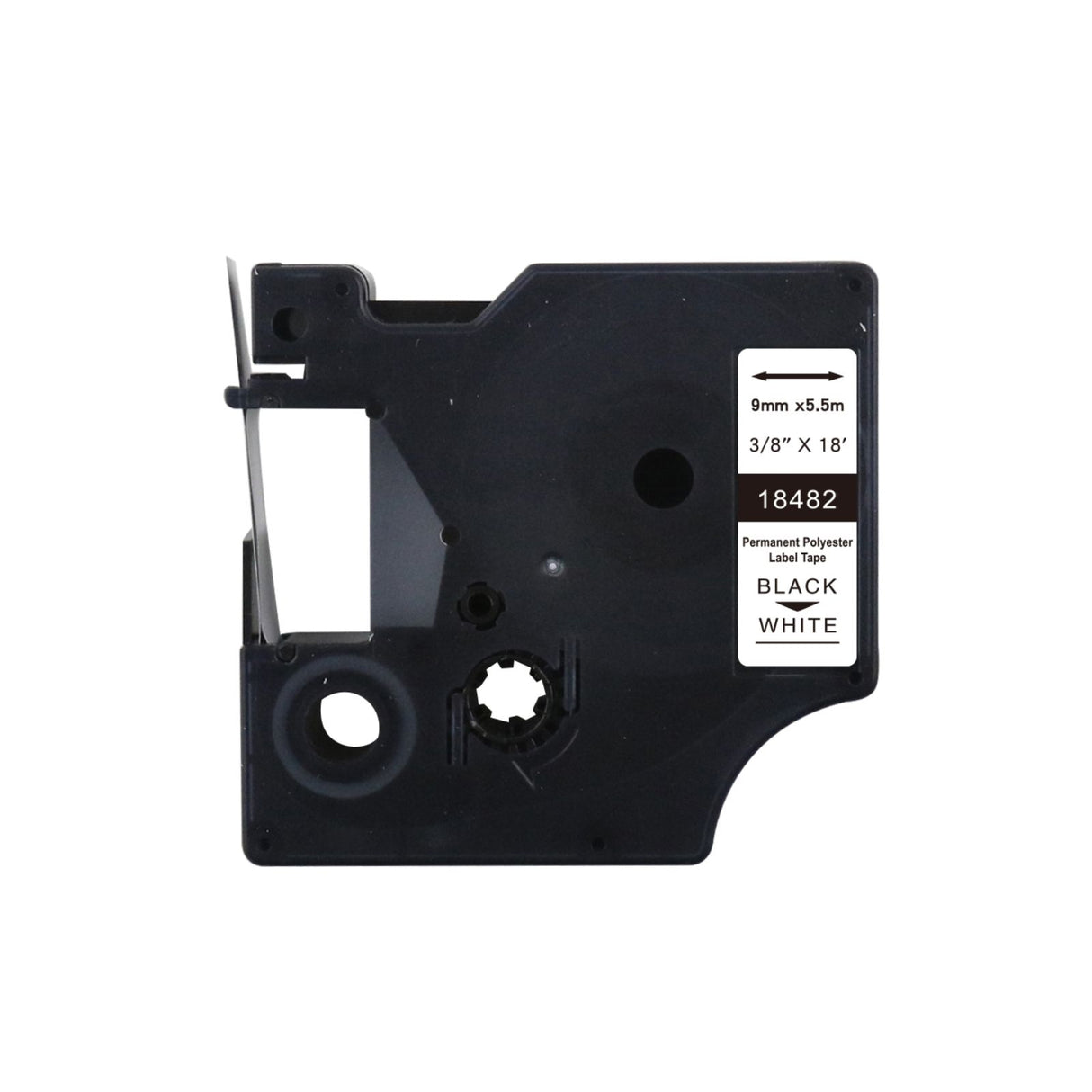 Alternatives Etikettenband zu Dymo 18482 / S0718240 Polyesteretiketten