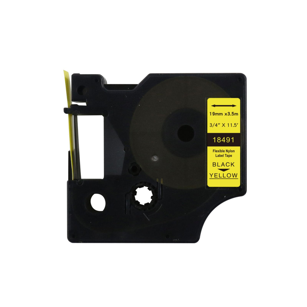 Alternatives Etikettenband zu Dymo 18491 / S0718090 Nylonetiketten