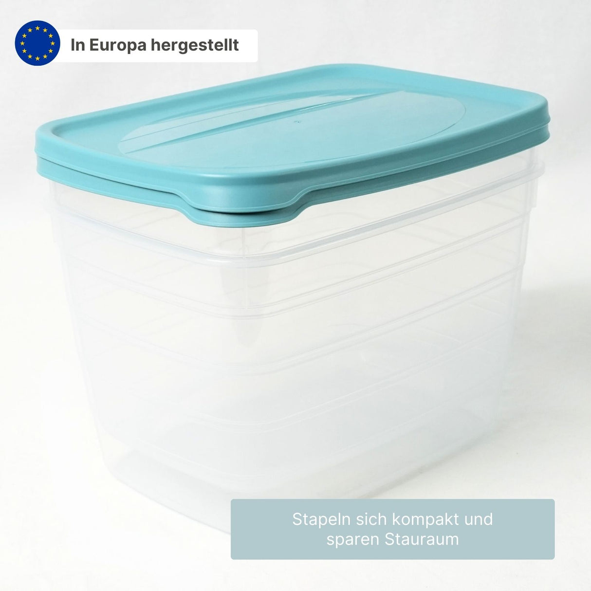 2er-Set Frischhaltedosen Boxen Meal-Prep-Dosen Aufbewahrungsdosen