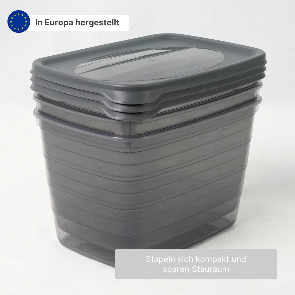 3er-Set Meal-Prep-Dosen Frischhaltedosen Boxen Aufbewahrungsdosen