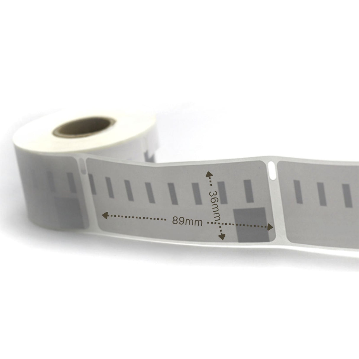 Alternative Etikettenrolle zu Dymo 99013 mit Chip / S0722410 mit Chip