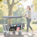 Aufbewahrungstasche für Bollerwagen 126073 Zusatztasche Seitentasche